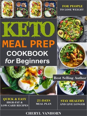 cover image of Keto Meal Prep Cookbook for Beginners